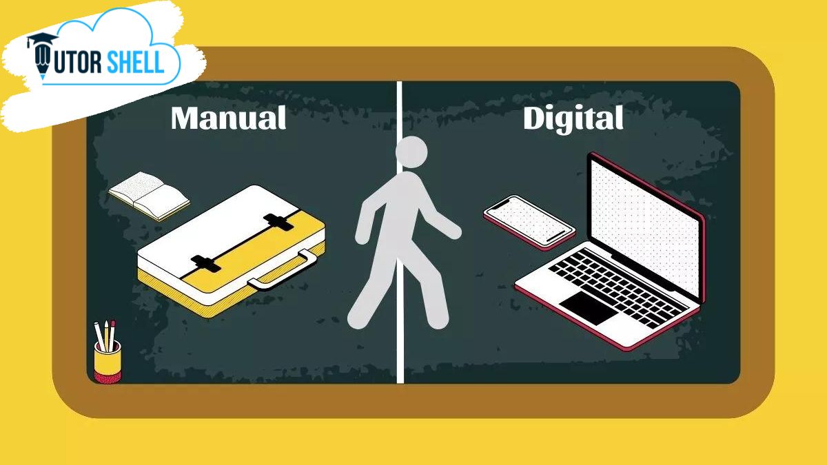 Shift from manual to digital teaching